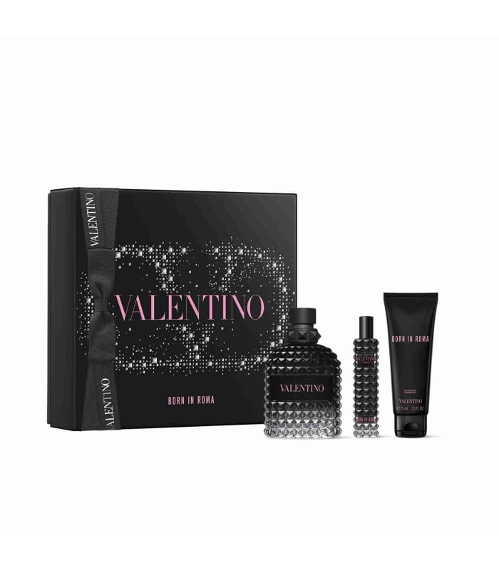 Valentino-BORN IN ROMA UOMO-Coffret Noël Eau de Toilette Boisée Aromatique pour Lui