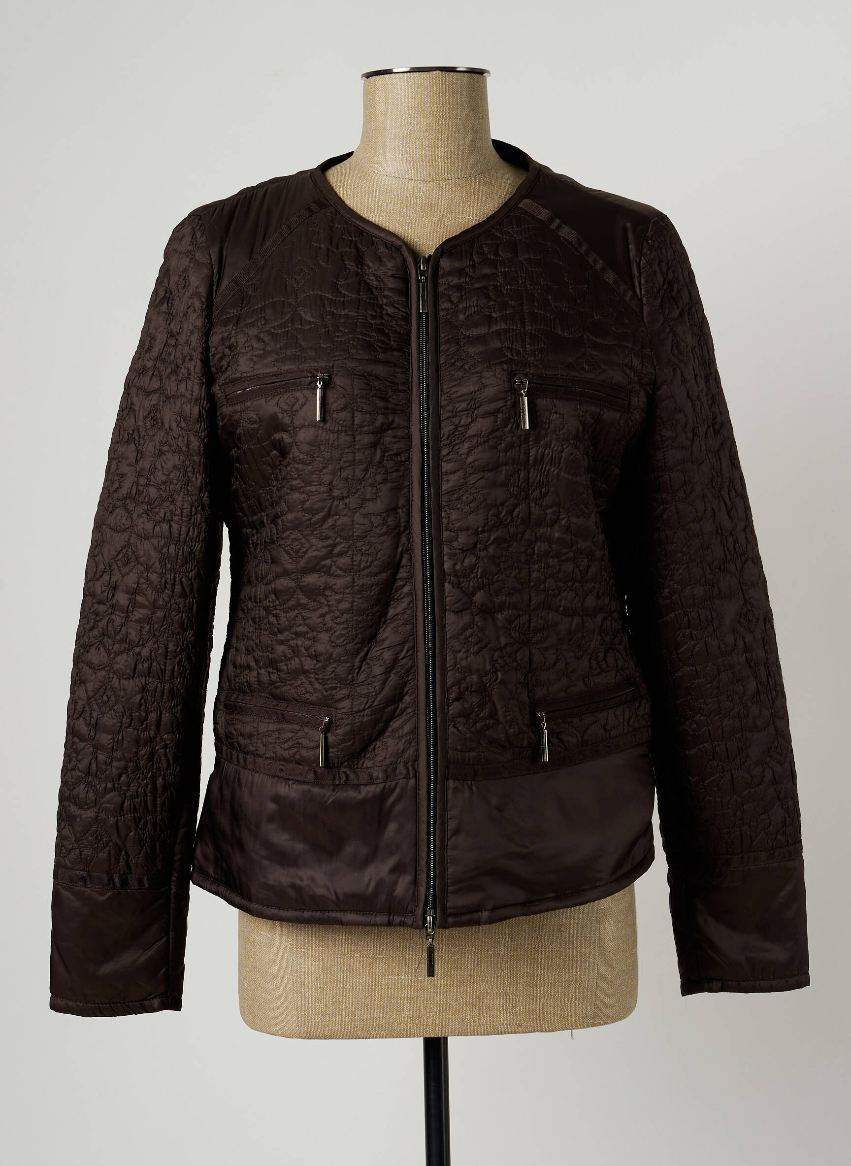 Erfo Doudounes Femme couleur marron