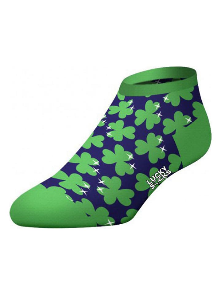 Lucky Socks 2er-Set: Socken in Grün/ Dunkelblau günstig kaufen