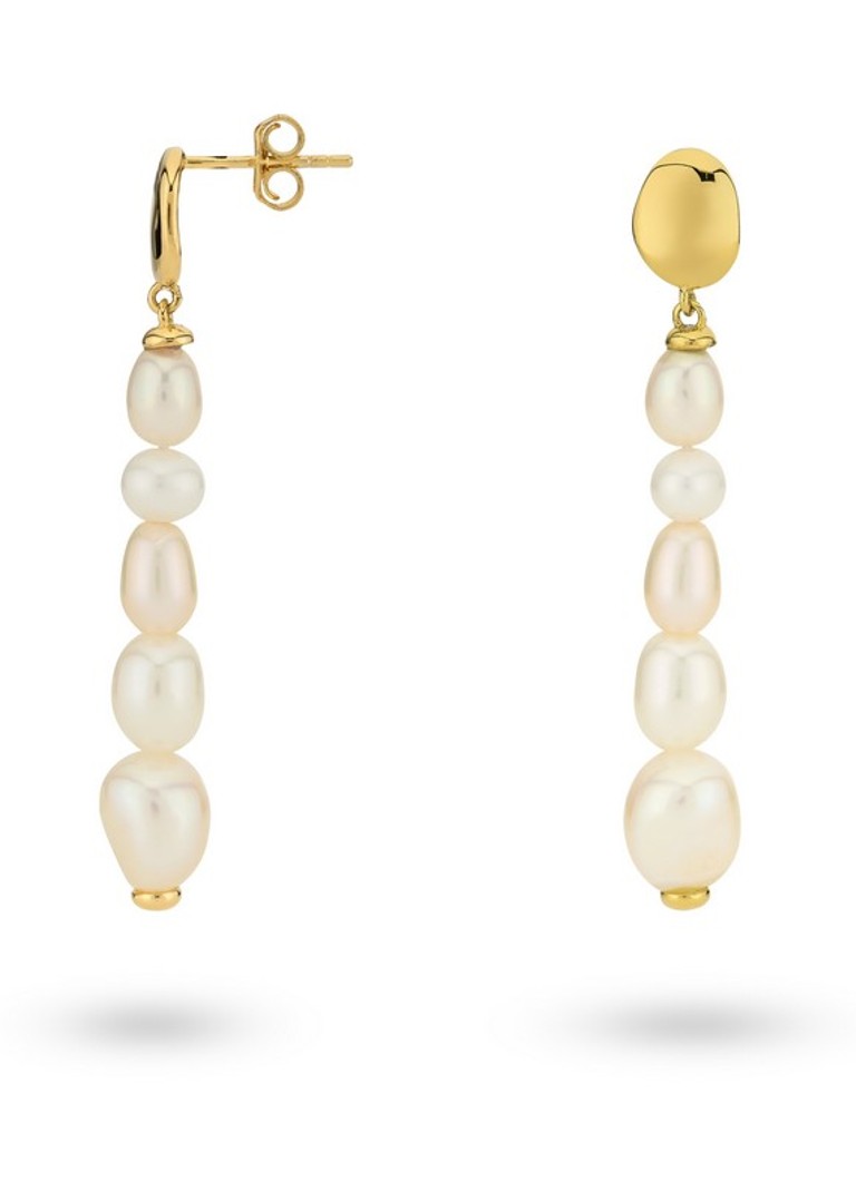 24Kae Gold plated stud earrings 424104Y