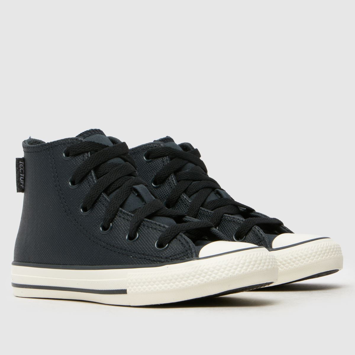 Converse svarta all star hi tectuff pojkar junior träningsskor