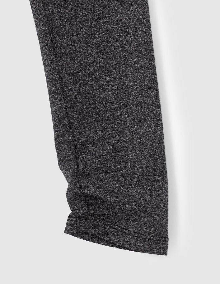 Leggings gris 2-en-1 et jupe en tulle fille
