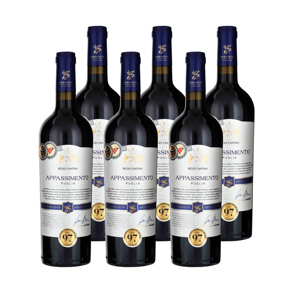 Appassimento Puglia IGT, 6 Flaschen à 0,75 l