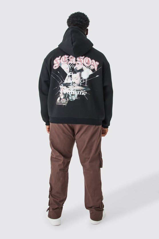 Plus Slim-Fit Cargo-Hose mit Taschen