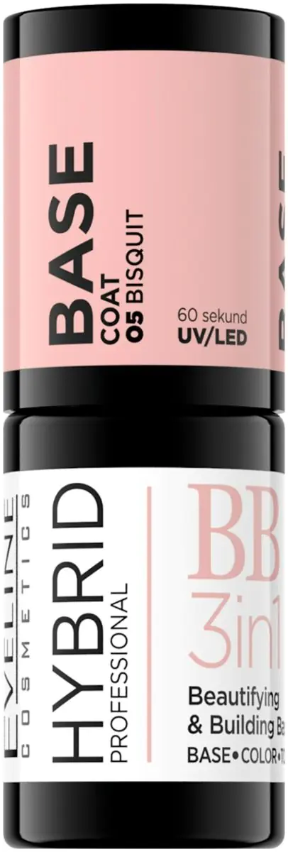 „Eveline Hybrid Professional 3-in-1“ hibridinė bazė, 05 Bisquit
