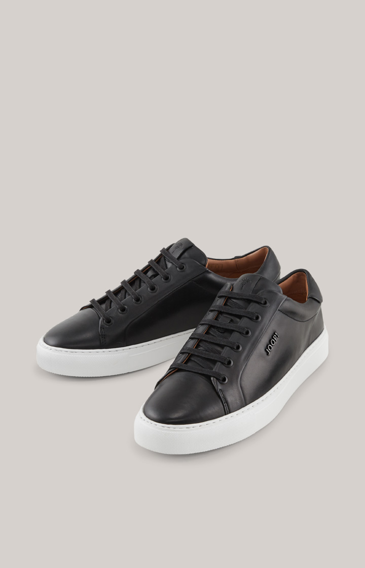 Leder-Sneaker Tinta Coralie in Schwarz