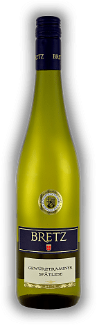 Ernst Bretz, Bechtolsheimer Petersberg, Gewürztraminer, Spätlese, lieblich, 2021, Rheinhessen  Ernst Bretz, Bechtolsheimer Petersberg, Gewürztraminer, Spätlese, lieblich, 2021, Rheinhessen   Jahrgang 2021 - 0,75	 Liter - Vol 9%
