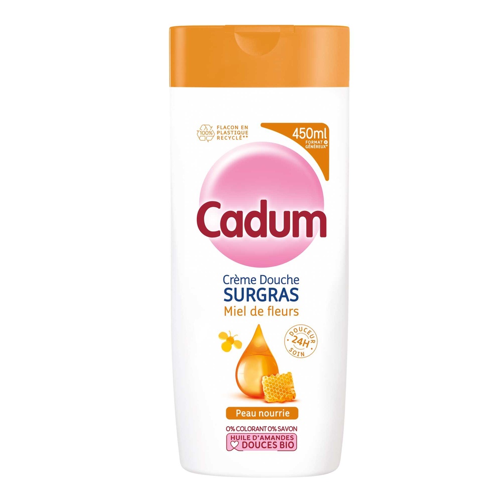 cadum Surgras Crème Douche Miel de fleurs