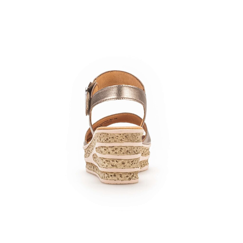 Gabor fashion Keilsandalette beige