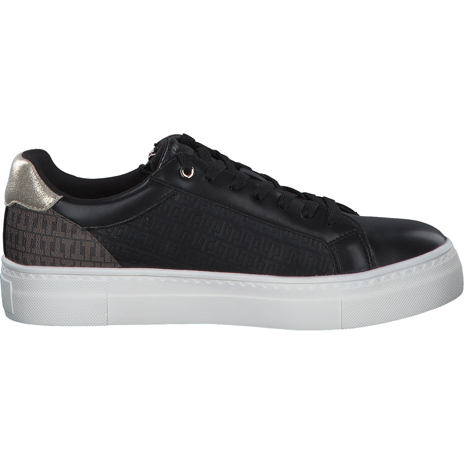 Tamaris 23313, Schnürschuhe, Damen, Schwarz