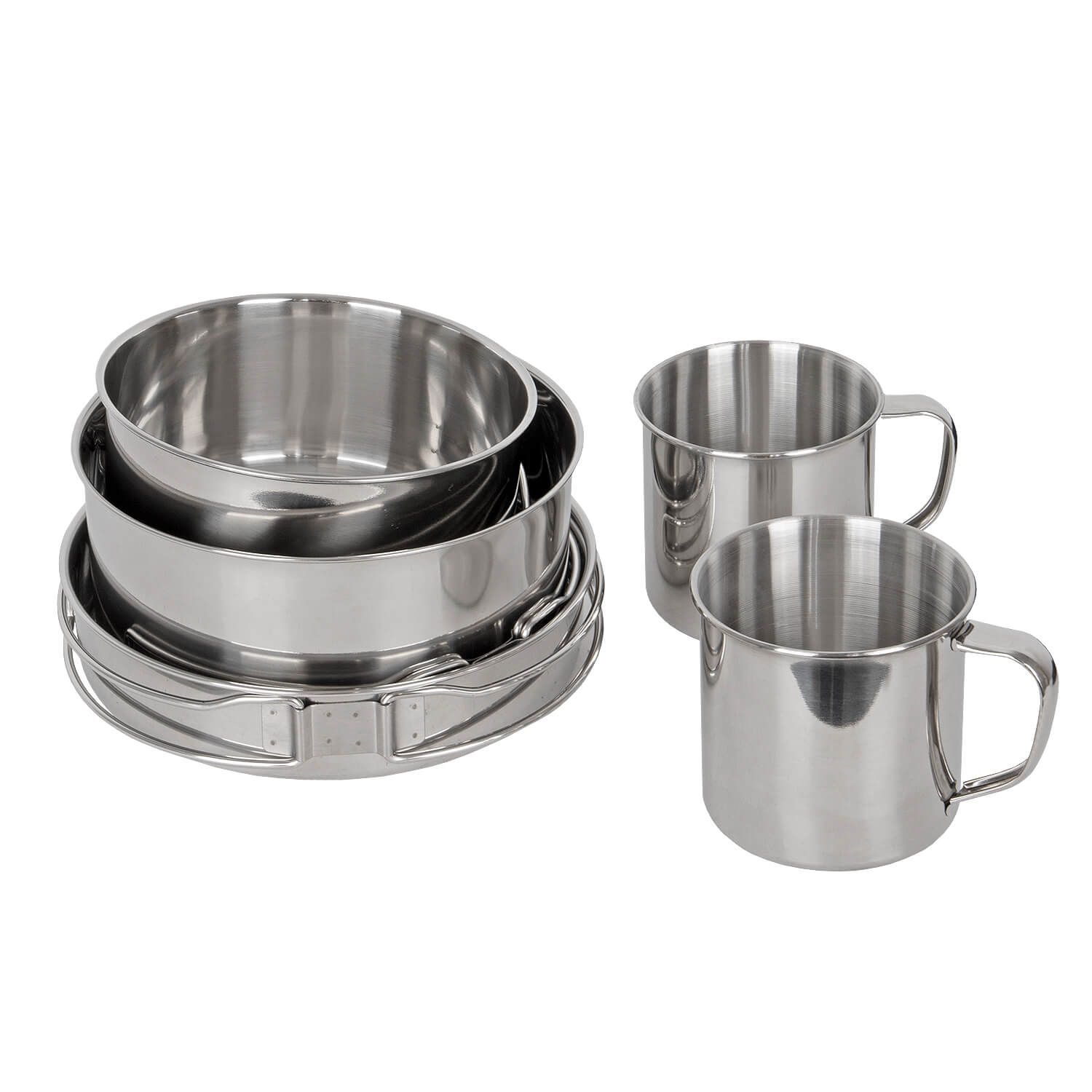 Edelstahl Kochset 8-teilig