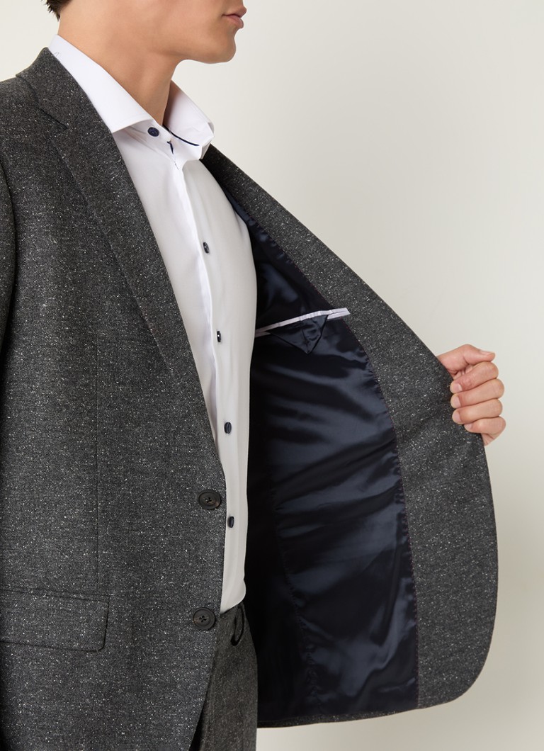 HUGO BOSS Henry/Getlin232X pieguļošs divdaļīgs uzvalks no zīda maisījuma