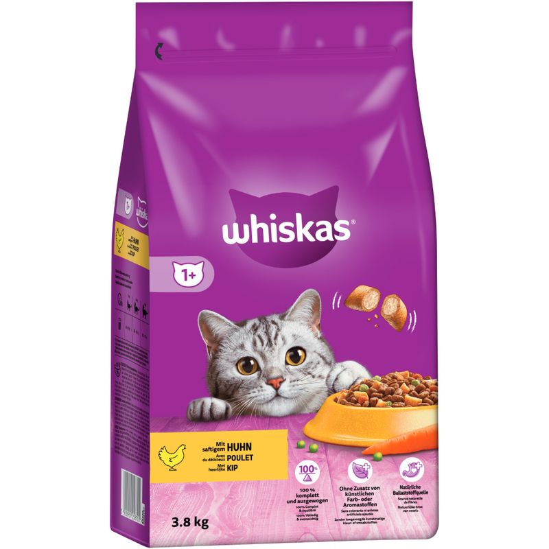 Sparpaket Whiskas Trockenfutter zu TOP-Preisen