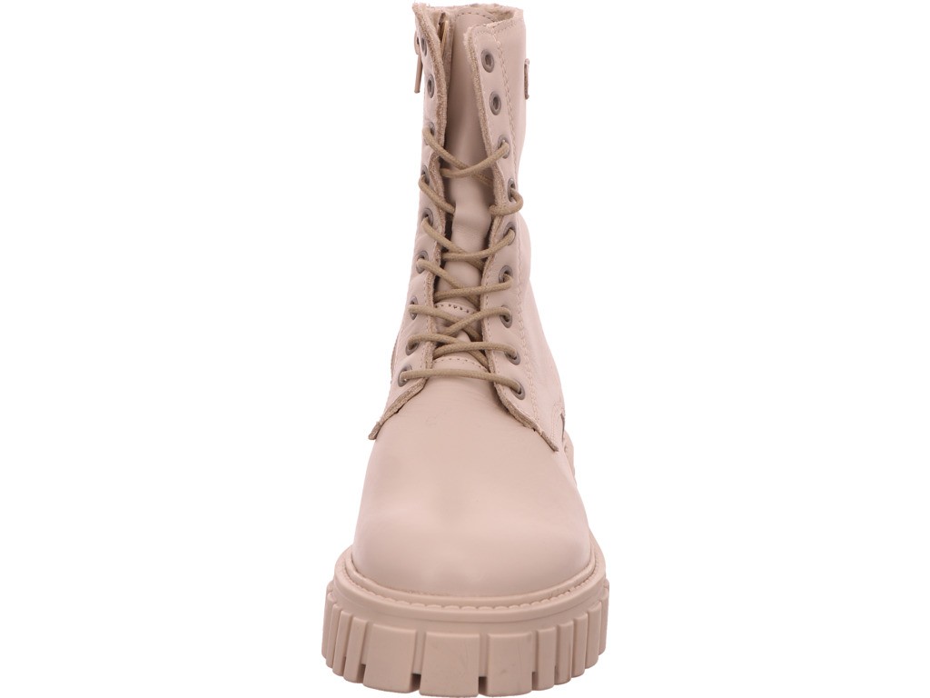 PALPA Stiefeletten beige Schnürstiefel Boots Damen Beige Neu