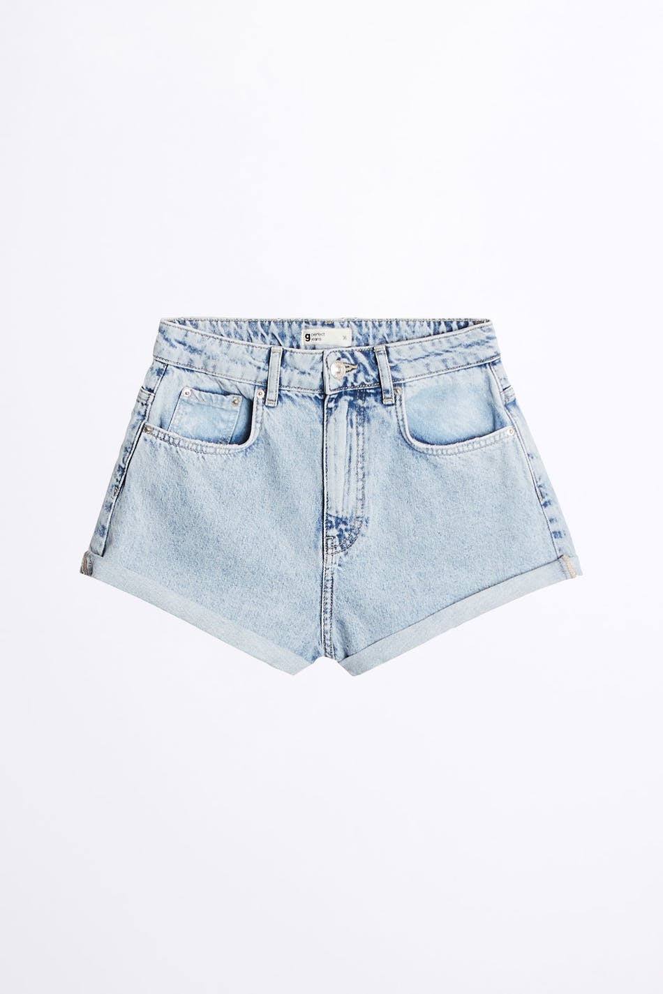 Mini denim shorts