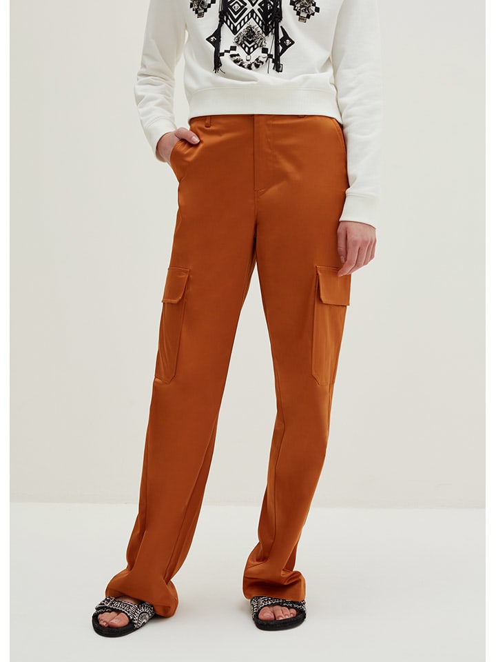 STEFANEL Cargohose in Camel günstig kaufen