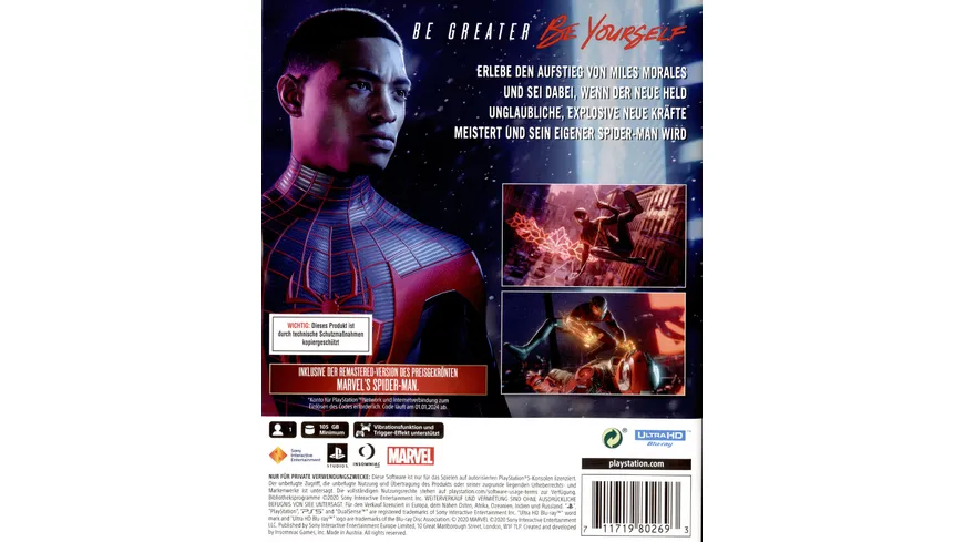 Marvel Spider-Man: Miles Morales (Ultimate Edition)