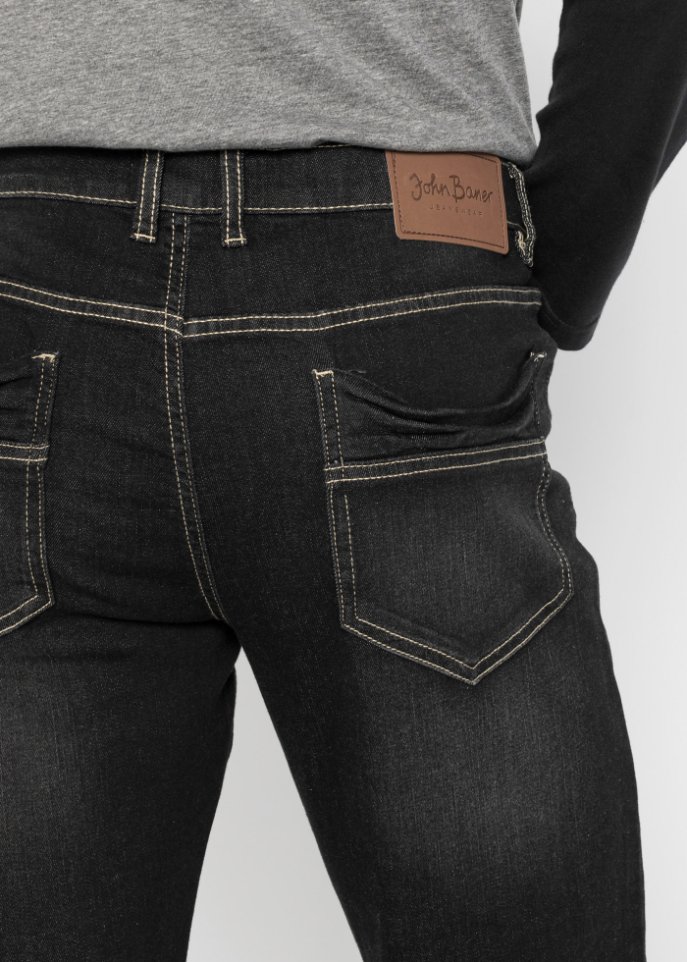 Regular Fit Stretch-Jeans, Tapered