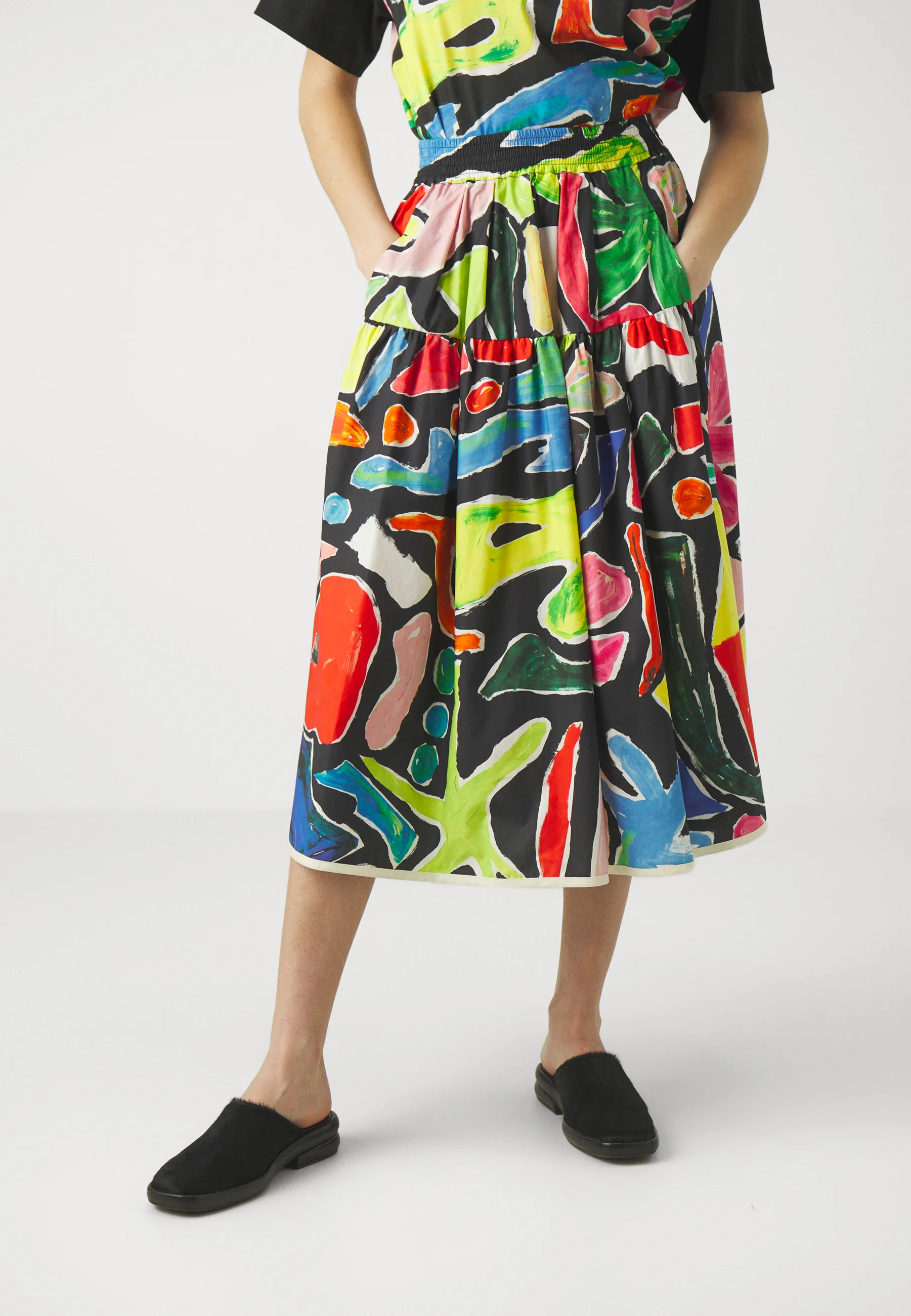 WEEKEND MaxMara OSSIDO - Falda acampanada