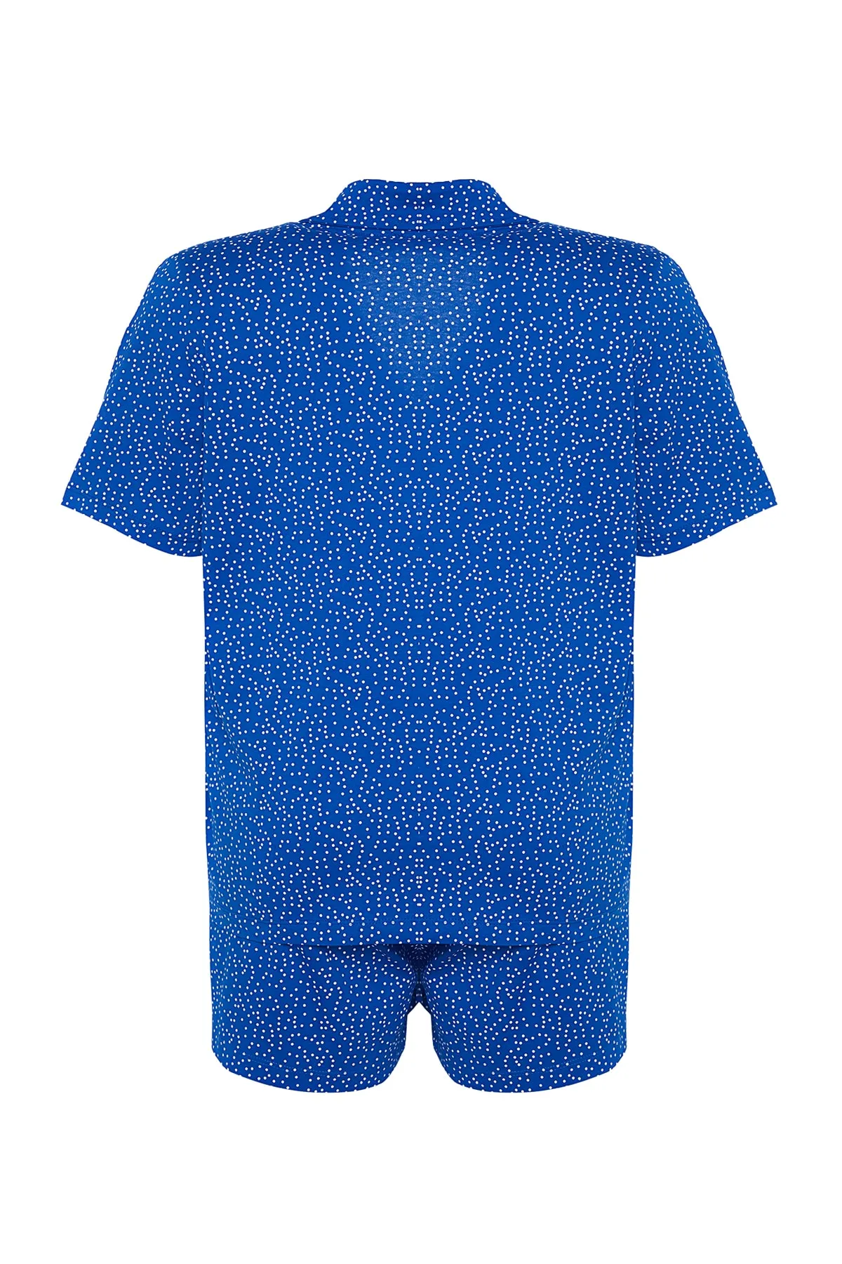 Trendyol Curve  Saks Gestricktes Pyjama-Set TBBSS22PT0707