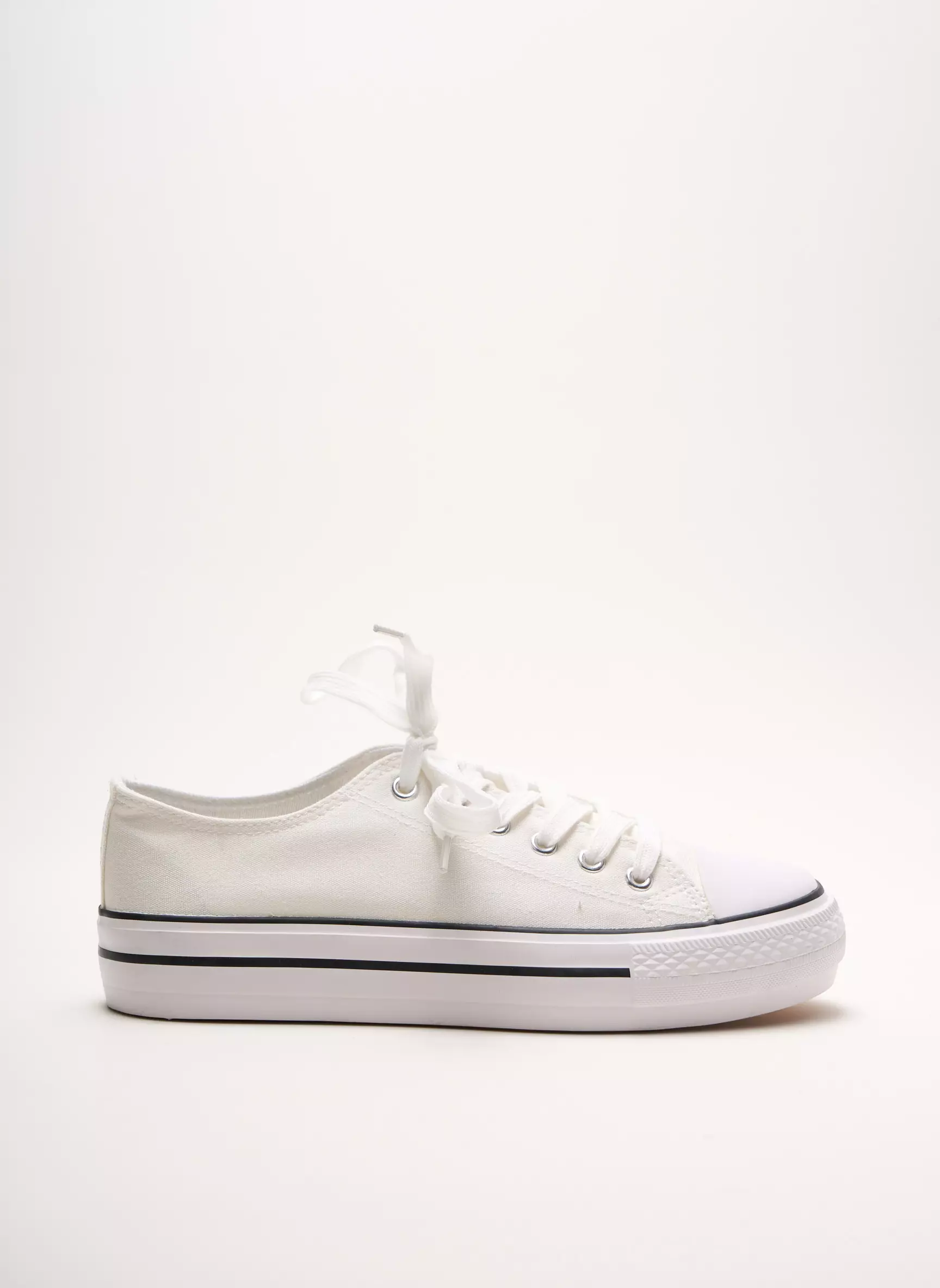 Les P Tites Bombes Baskets Femme couleur blanc