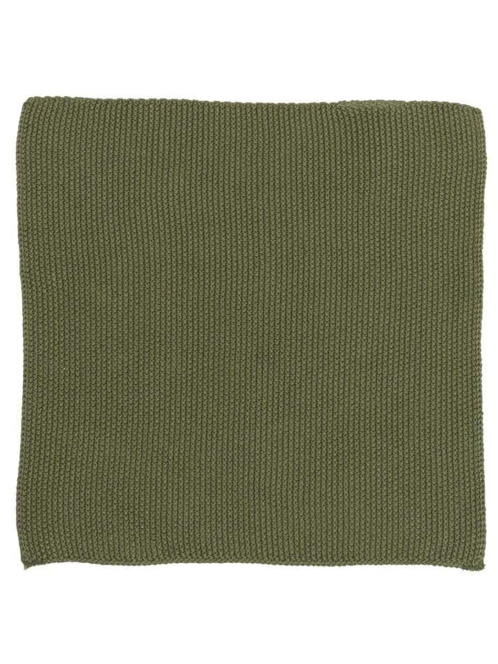 IB Laursen Spüllappen Mynte gestrickt in olive günstig kaufen onesize