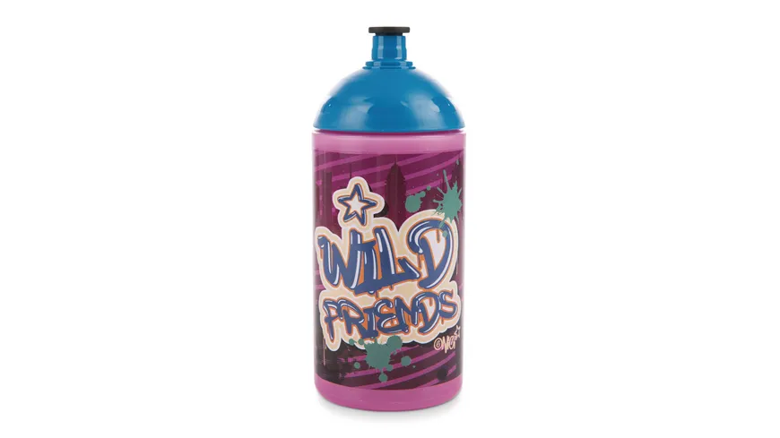NICI Trinkflasche Wild Friends, 0,5l (2022) LILA