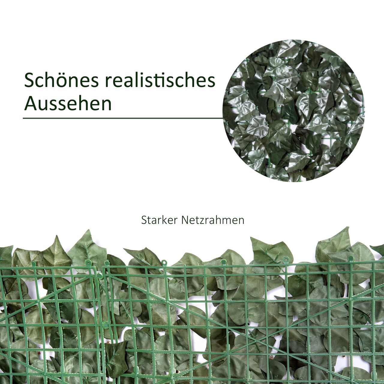Outsunny Sichtschutzhecke
