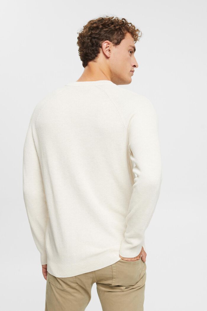 Pullover mit Rundhalsausschnitt, 100 % Baumwolle