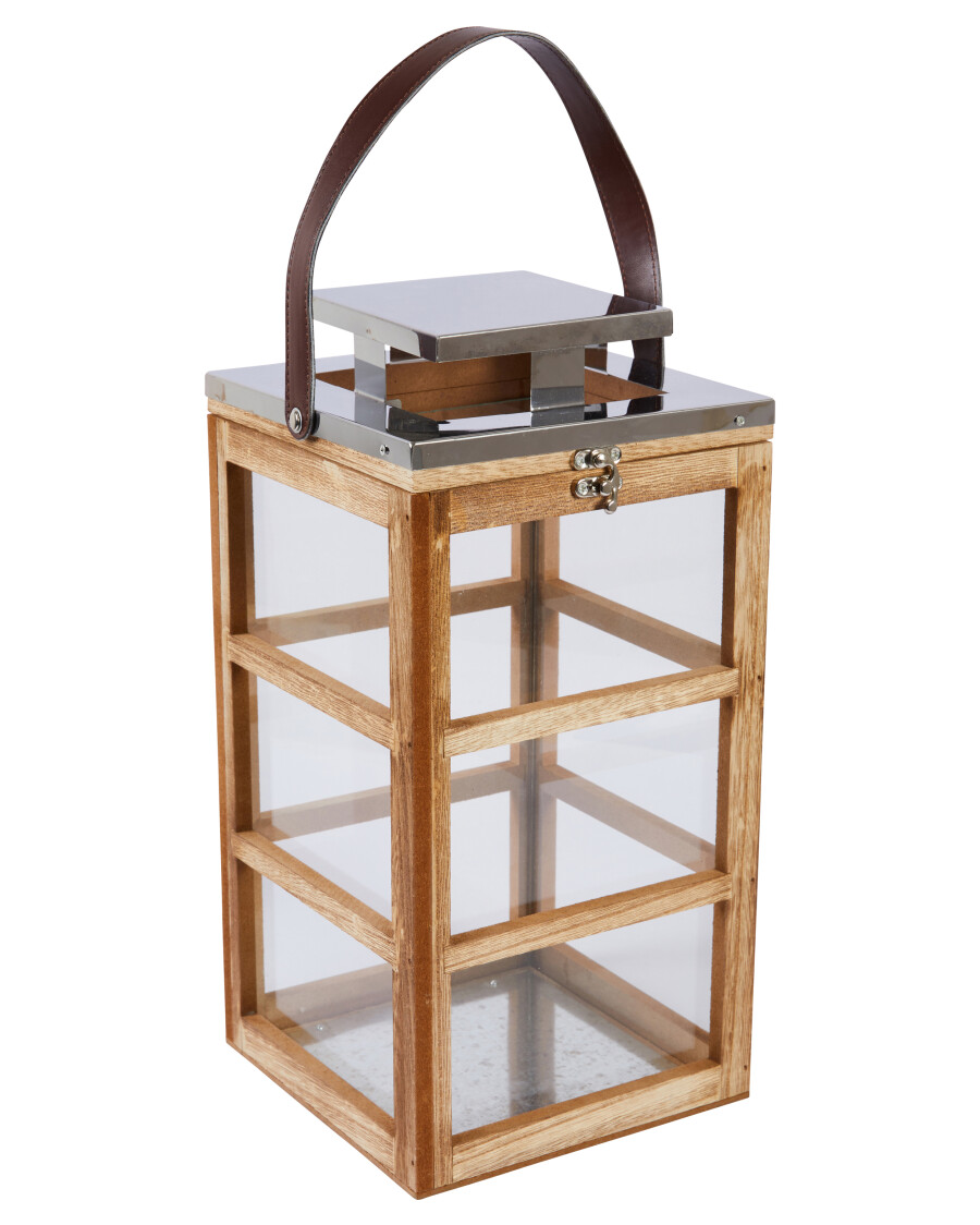 Laterne aus Holz