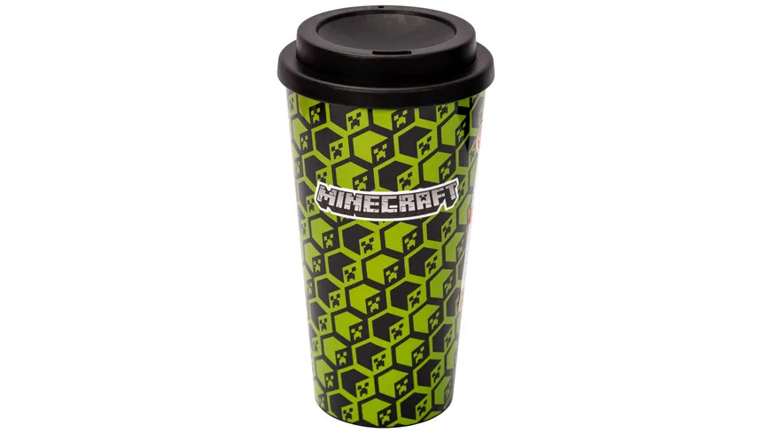 Becher To Go - Minecraft Creeper Heads - 520 ml
