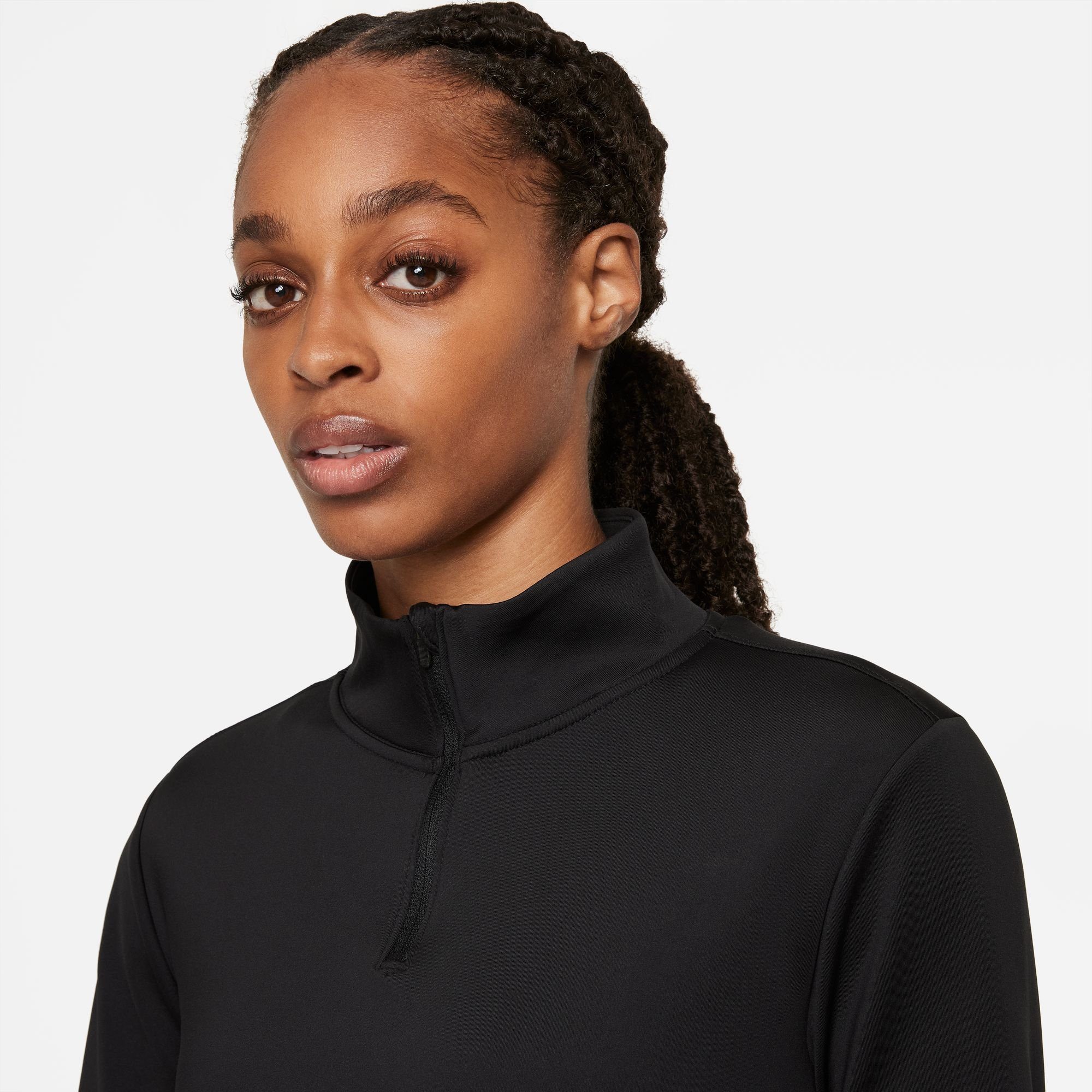 Nike Trainingsshirt THERMA-FIT ONE WOMEN'S LONG-SLEEVE 1/-ZIP TOP