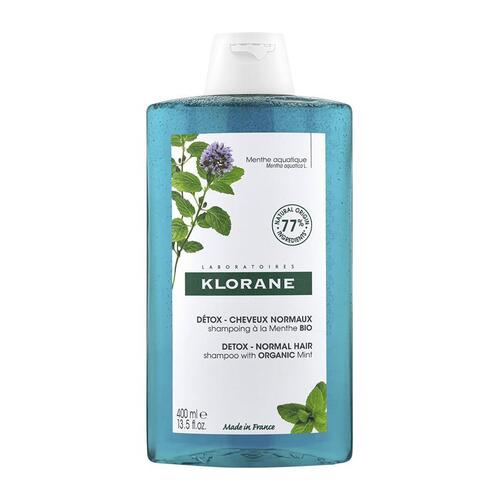 Shampoo Detox Klorane com Hortelã Orgânica 400 ml