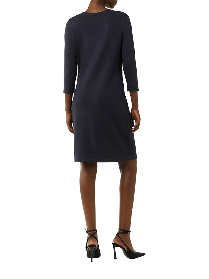 comma Kleid in Dunkelblau günstig kaufen