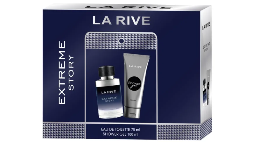 LA RIVE Extreme Story Eau de Toilette und Duschgel Geschenkpackung
