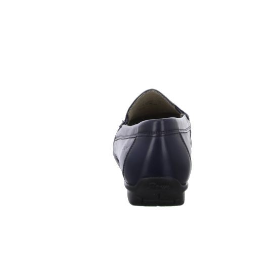 SIOUX Mokassins blau Slipper bequem
