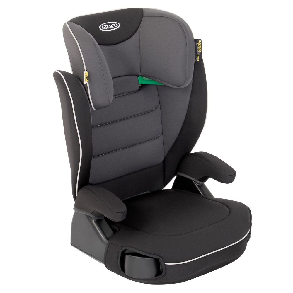 Graco Autokindersitz Logico L i-Size ab - Midnight, bis: 36 kg, Kinder Autositz ab 3 - 12 Jahre (100 cm -150 cm) mit Getränkehalter