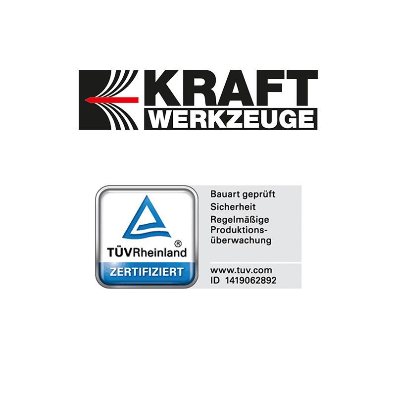 Kraft Werkzeuge Alu Teleskopleiter, 331 cm
