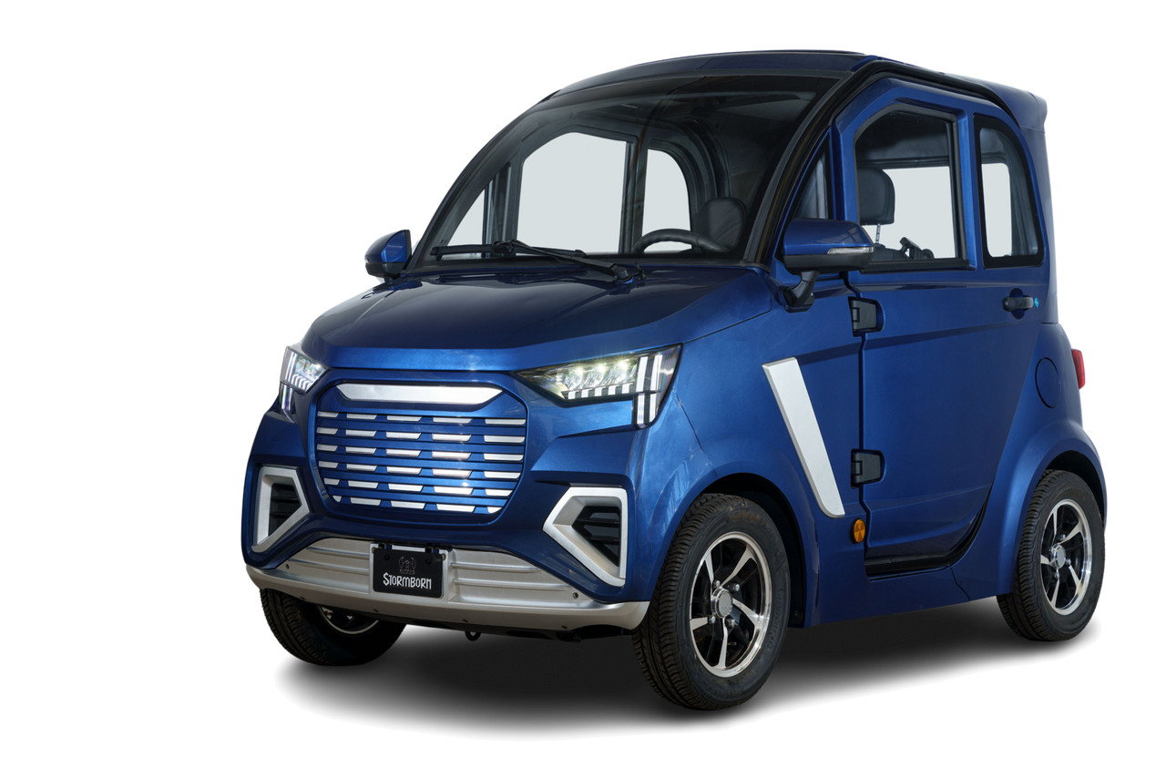 Stormborn XL GT side by side Kabinenfahrzeug - 45 km/h blau