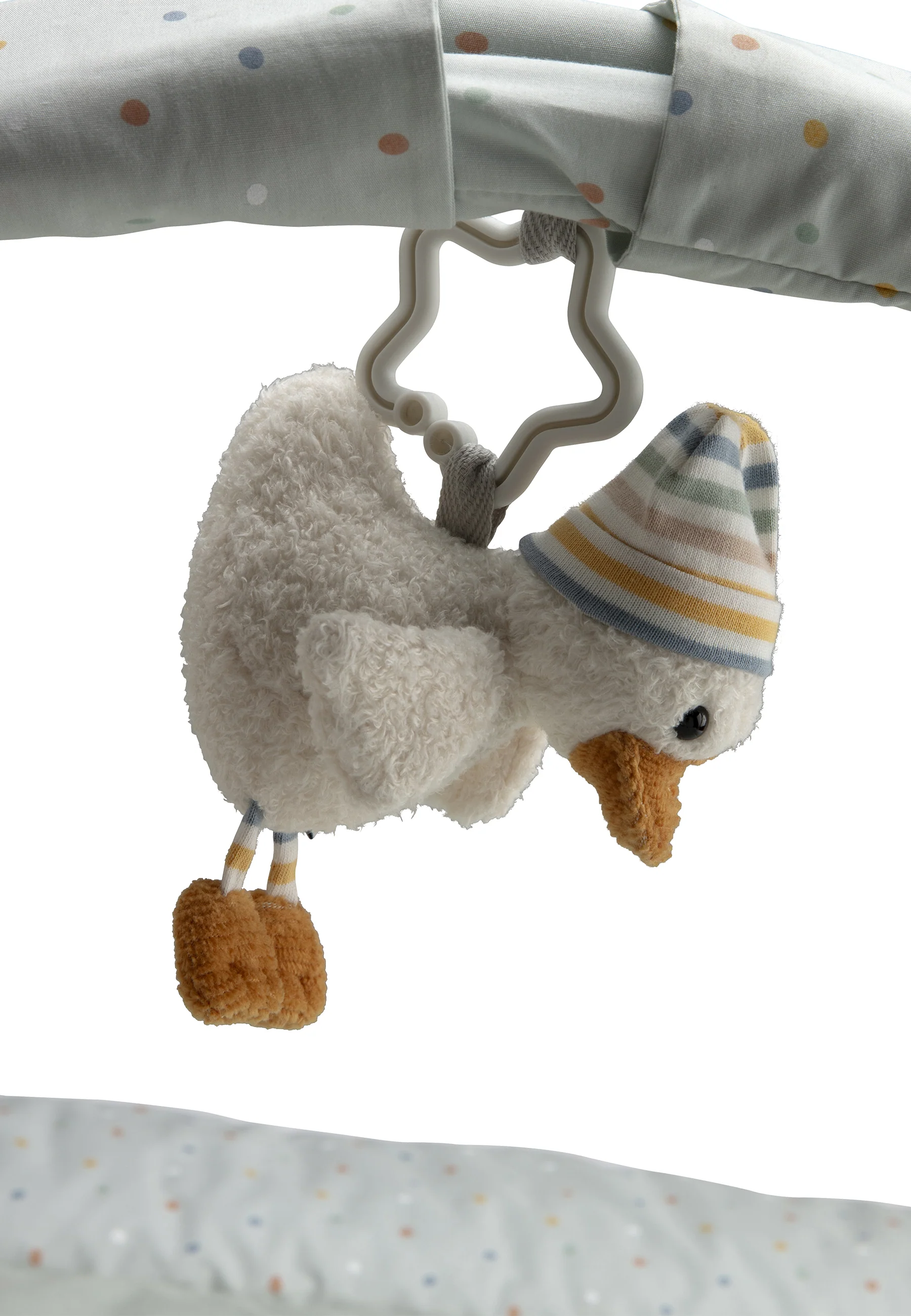 Baby Spielbogen Ente Edda in helltürkis