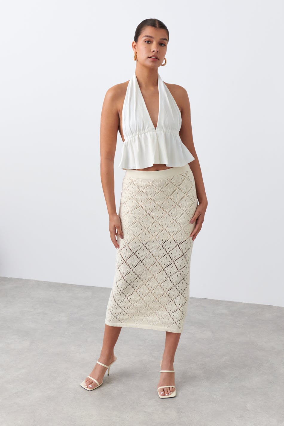 Halterneck top