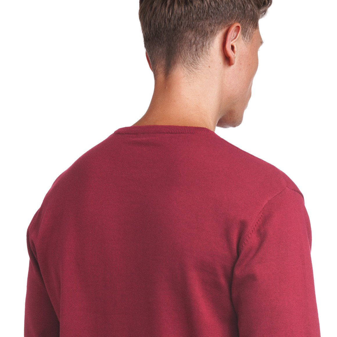 Herren Feinstrickpullover mit Rundhals