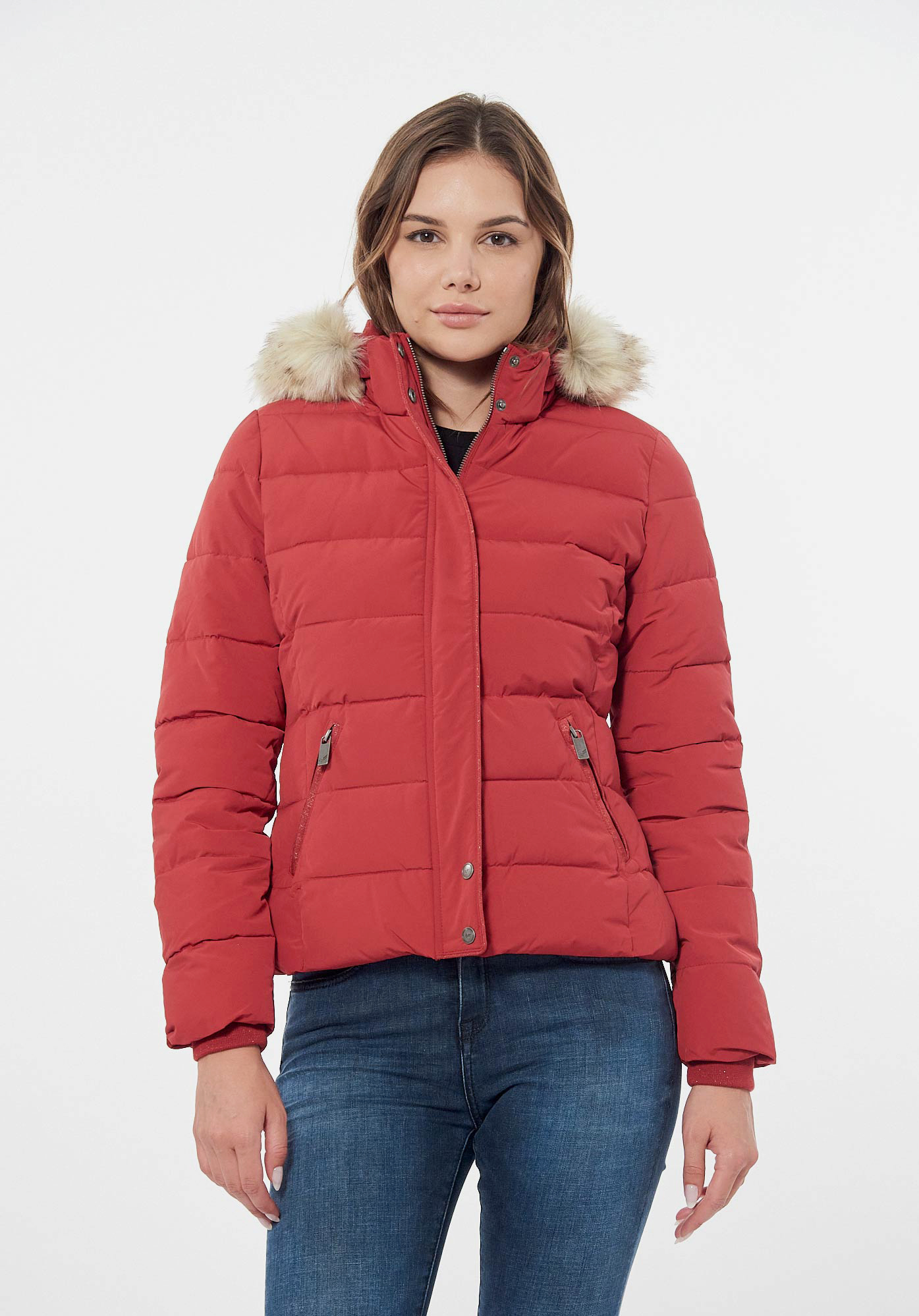 DIBBY  Doudoune rouge Femme