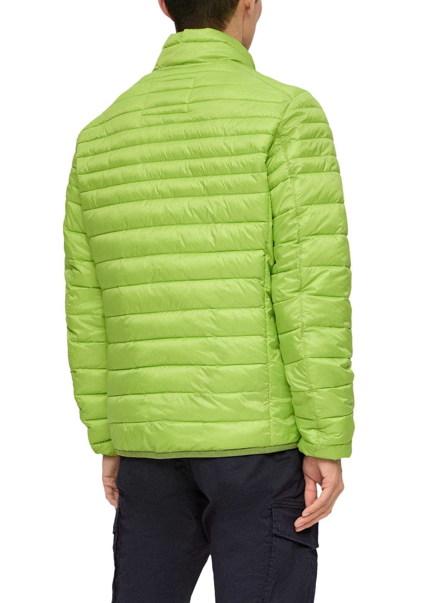 s.Oliver Allwetterjacke Steppjacke mit Label-Patch Label-Patch