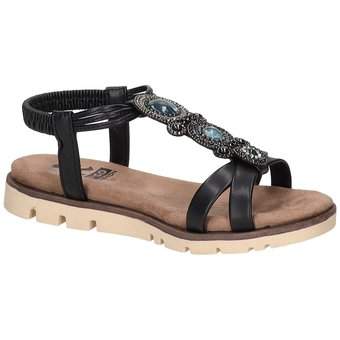 2Go Fashion Sandale in schwarz