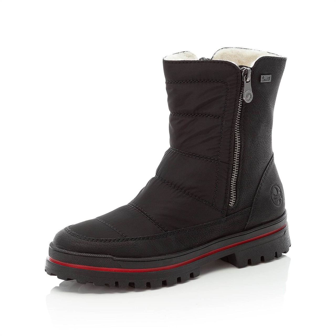 RIEKER Stiefeletten schwarz