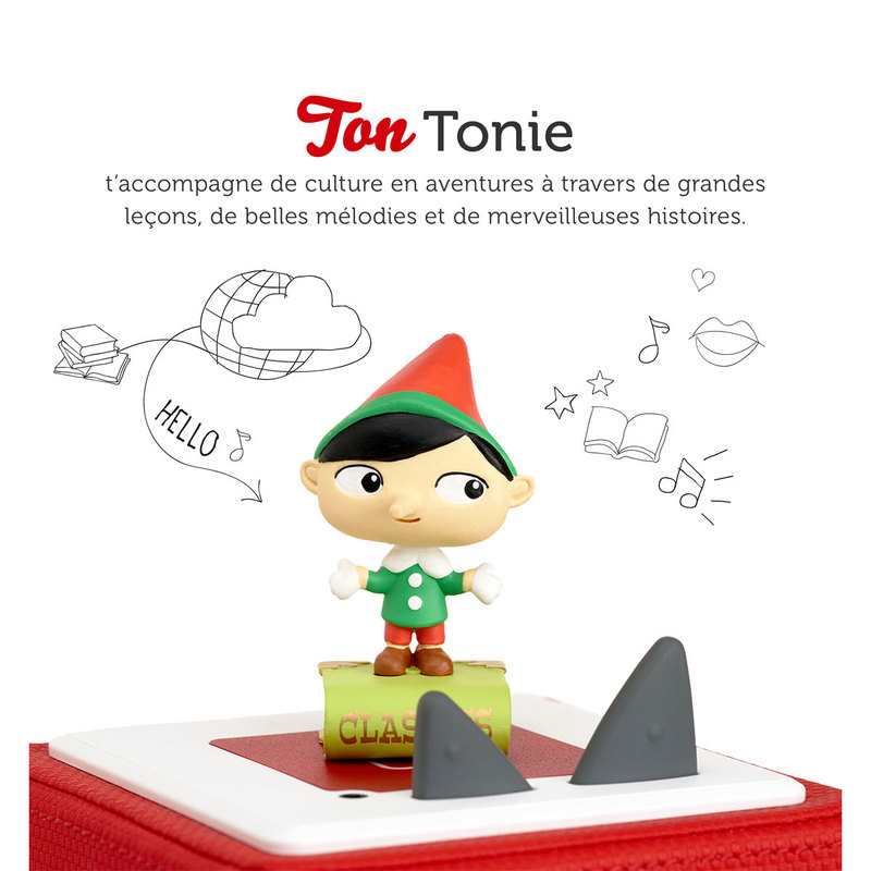Figurine Tonie Pinocchio et 2 autres classiques Tonies