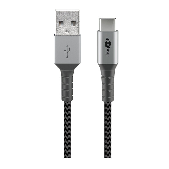 USB-C/A 2.0 Datenkabel-Bundle, 1 m + 2 m