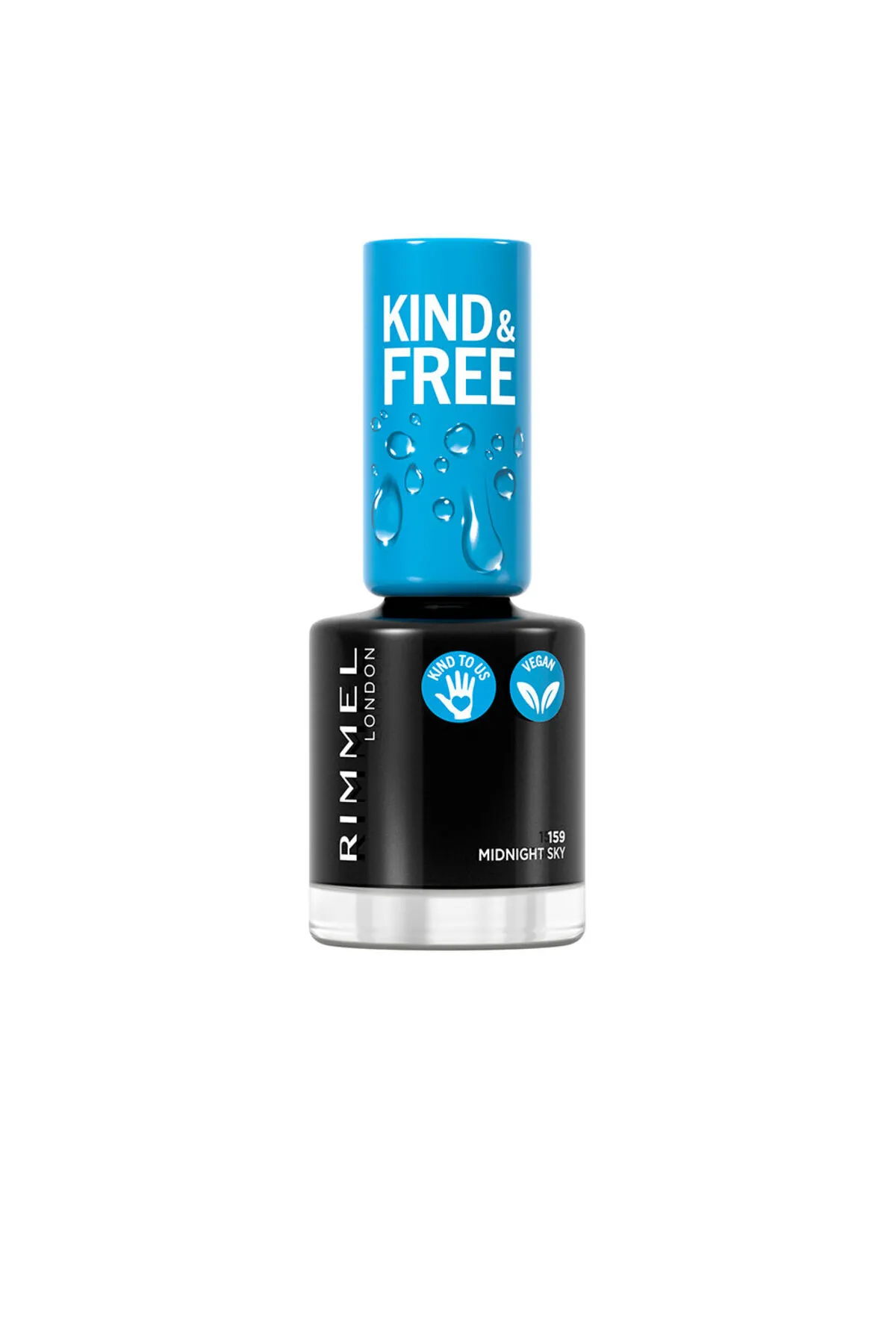 RIMMEL LONDON  Kind & Free Nagellack Nr. 159-Midnight Sky, 8 ml