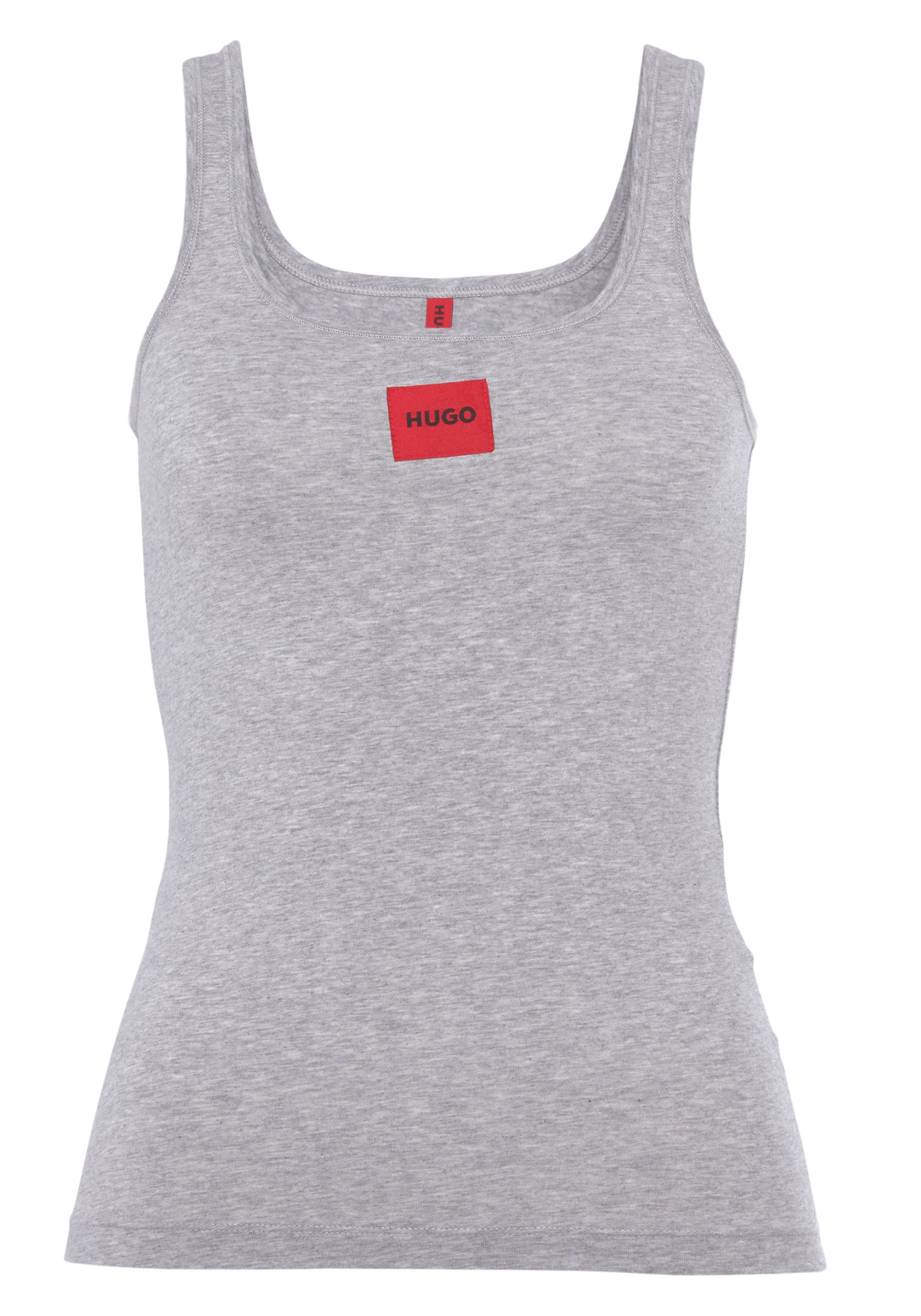 HUGO Trägertop VEST RED LABEL mit Markenlabel